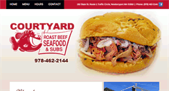 Desktop Screenshot of courtyardroastbeef.com